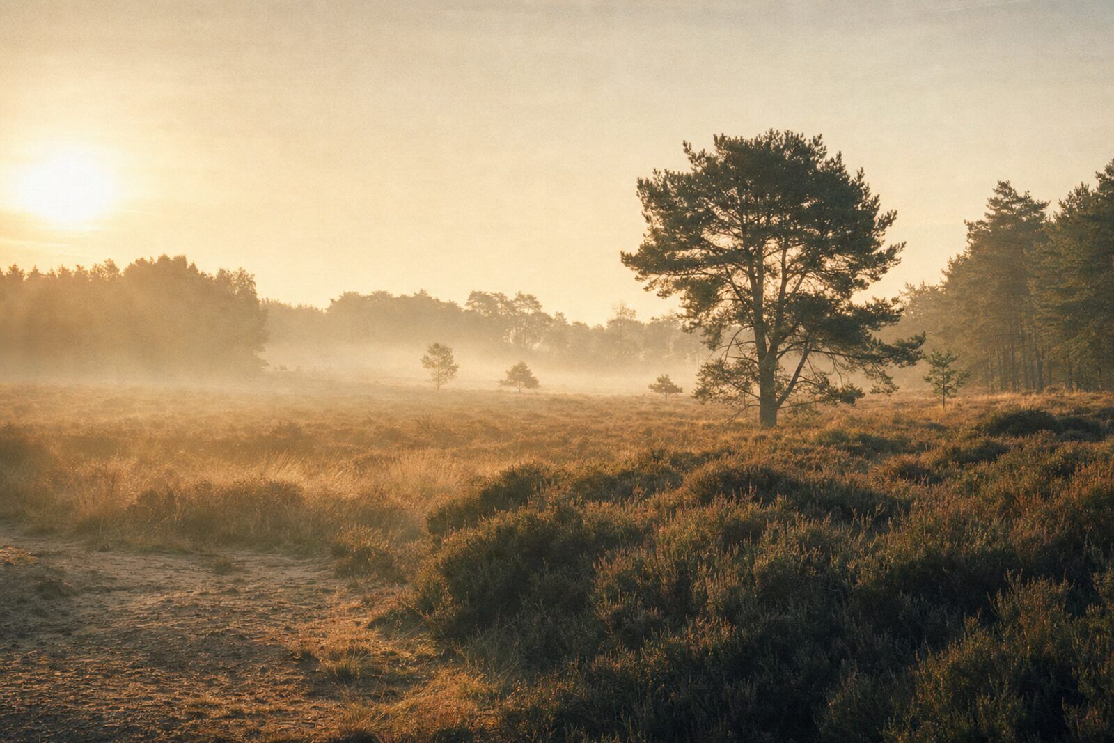 Rustig Brabants landschap bij Den Bosch